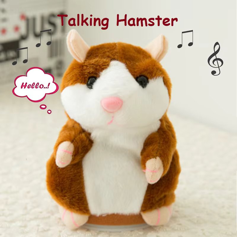 ChatterHam™ - Talking Hamster Plush Toy