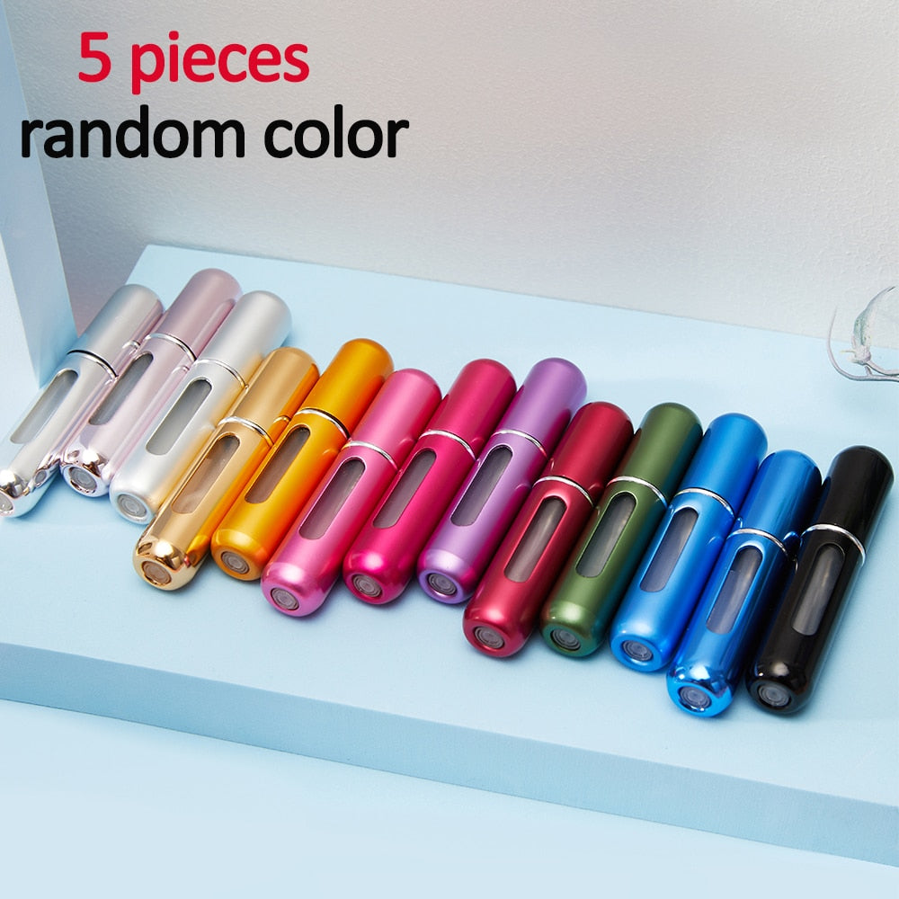 Colorful Handy Perfume Bottle -  Buy 1 Get 4 Free